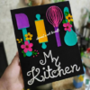 My Kitchen Wooden Nameplate