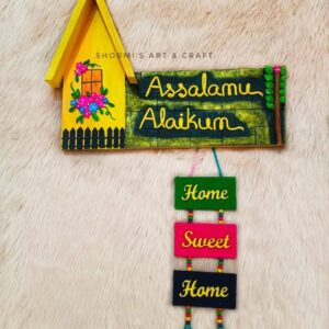 House-shape nameplate