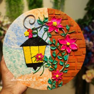 Round shape nameplate