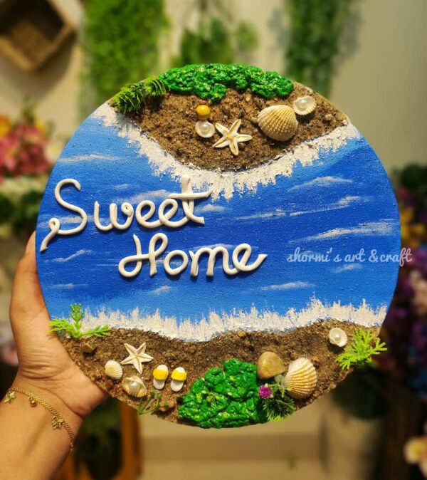 Round shape nameplate