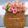 Round shape bottom flat basket