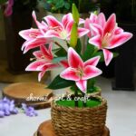 Round shape bottom flat basket