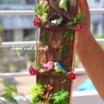 Wooden Bird Hanging-12 inch