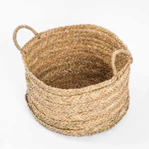 Round Shaped Sea Grass Basket